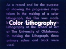 How to make a Color Lithograph (Emilio Amero)